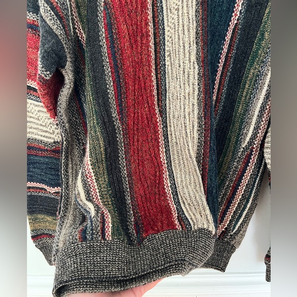 Vintage 90s Protege Collection Coogi Style Pullover Sweater, Size Large - Picture 4 of 11